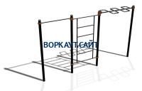 Спортивный комплекс воркаут ВС-129 в Владимире