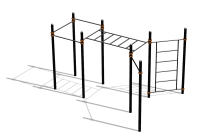 Спортивный комплекс воркаут ВС-117 в Владимире