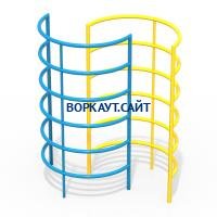 Шведская стенка полукруглая ДСК 3503 в Владимире Шведская стенка полукруглая ДСК 3503 в Владимире