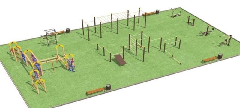 Проект спортивной площадки для любого возраста - 1 096 200 рублей. в Владимире
