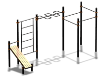 Спортивный комплекс воркаут ВС-74 в Владимире