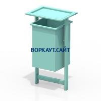 Урна с крышкой МАФ 1631 в Владимире