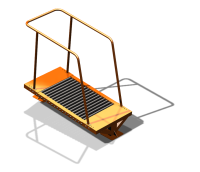 Уличный тренажер "Беговая дорожка" УТ 125 в Владимире