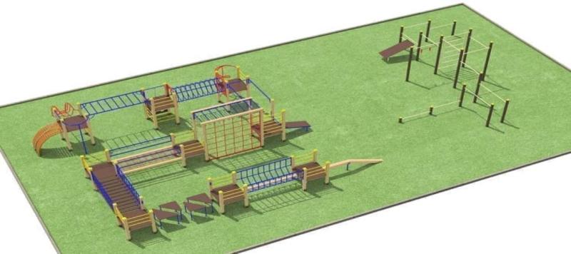 Проект спортплощадки с полосой препятствий - 1 178 100 рублей в Владимире