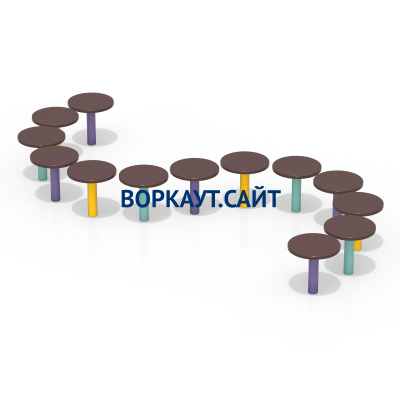 Бум-бревно Змейка ДСК 3542 в Владимире