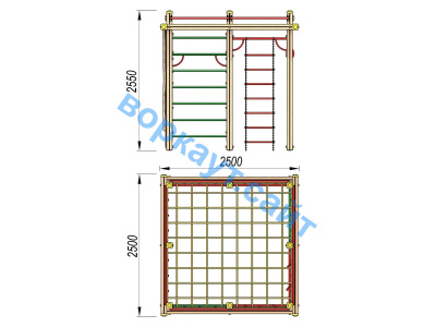 Детский спортивный комплекс ДСК 3110 в Владимире
