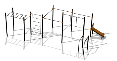 Спортивный комплекс воркаут ВС-153 в Владимире