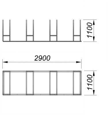 Велопарковка МАФ 6002 в Владимире