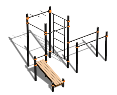 Спортивный комплекс воркаут ВС-91 в Владимире