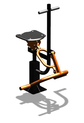 Уличный тренажер "Ковбой" УТ 107 в Владимире