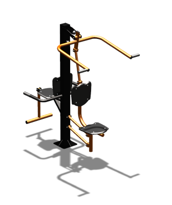 Уличный тренажер "Верхняя тяга Флекс" УТ325 в Владимире