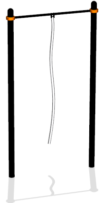 Турник с гимнастическим канатом ВС-34 в Владимире