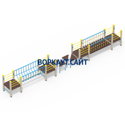 Детский спортивный комплекс Двойной мостик ДСК 3115 в Владимире