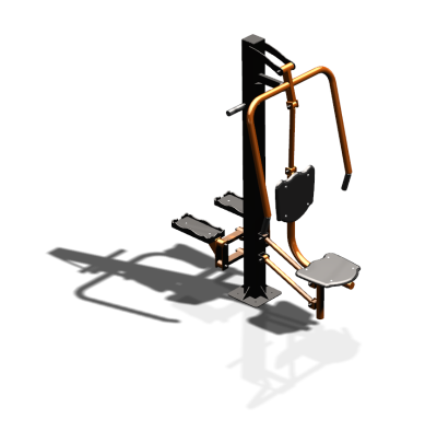 Уличный тренажер "Жим от груди Степпер" УТ342 в Владимире