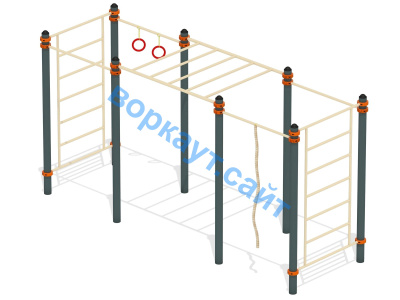 Воркаут комплекс гимнастический  ВС-24 в Владимире