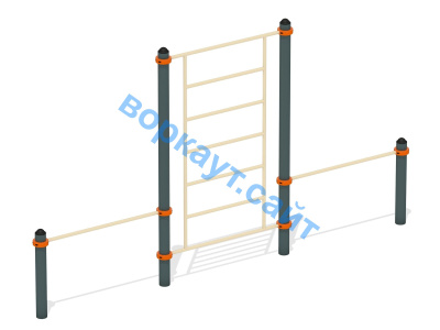 Шведская стенка с перекладинами ВС-13 в Владимире