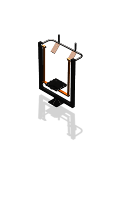 Уличный тренажер  "Маятник-пресс" УТ 104 в Владимире