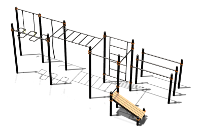 Спортивный комплекс воркаут ВС-77 в Владимире