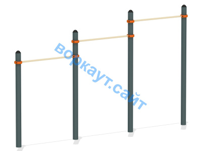 Турник тройной ВС-4 в Владимире