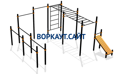 Спортивный комплекс воркаут ВС-109 в Владимире