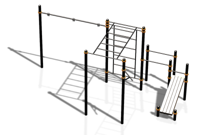 Спортивный комплекс воркаут ВС-87 в Владимире