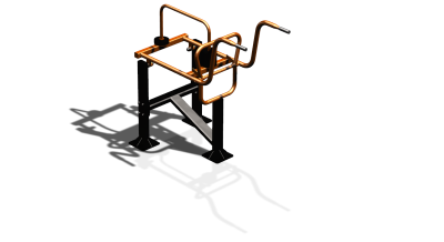 Силовой уличный тренажер  "Приседания"  УТ404 в Владимире