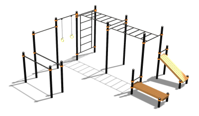 Спортивный комплекс воркаут ВС-71 в Владимире
