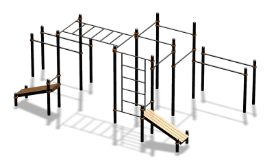 Спортивный комплекс воркаут ВС-100 в Владимире