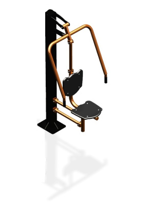 Уличный тренажер "Жим от груди одинарный" УТ 111 в Владимире