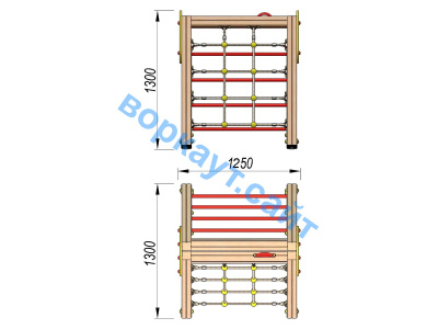Детский спортивный комплекс ДСК 3201 в Владимире