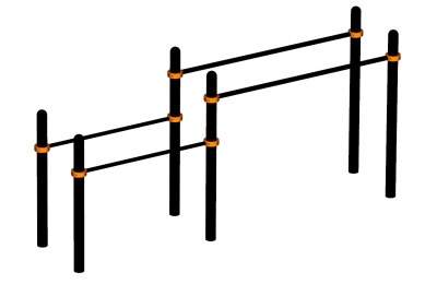 Брусья разновысокие ВС-15 в Владимире