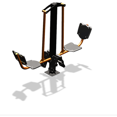 Уличный тренажер  "Жим ногами двойной"  УТ203 в Владимире