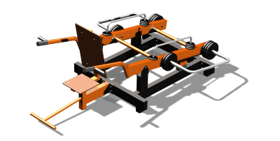 Силовой уличный тренажер  "Трицепс"  УТ424 в Владимире