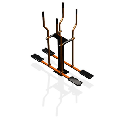 Уличный тренажер  "Лыжи двойные"   УТ210 в Владимире