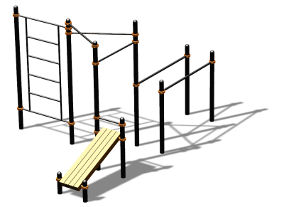 Спортивный комплекс воркаут ВС-140 в Владимире