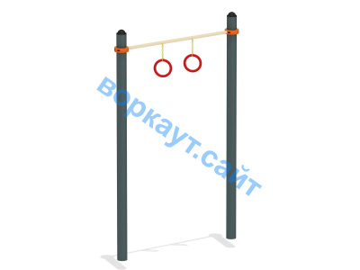 Турник с кольцами ВС-7 в Владимире Турник с кольцами ВС-7 в Владимире