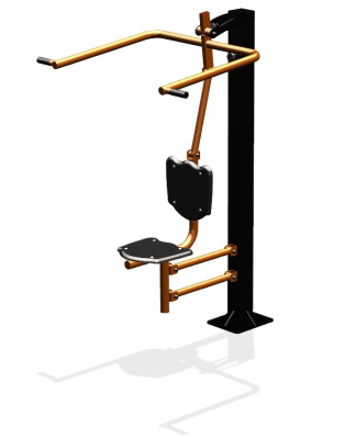 Уличный тренажер "Верхняя тяга одинарный" УТ 114 в Владимире