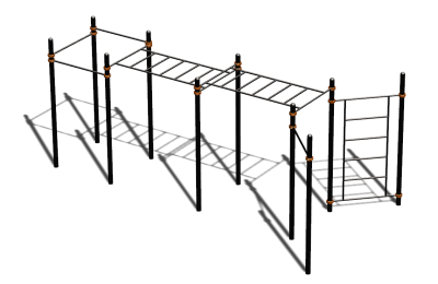 Спортивный комплекс воркаут ВС-118 в Владимире