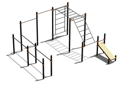 Спортивный комплекс воркаут ВС-146 в Владимире