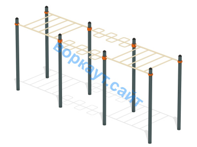 Воркаут комплекс рукоходов ВС-22 в Владимире