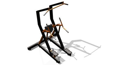 Силовой уличный тренажер  "Комбинированный станок"  УТ416 в Владимире