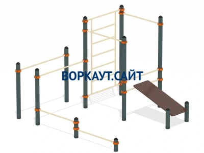 Спортивный комплекс воркаут ВС-43 в Владимире