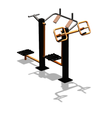 Уличный тренажер "Штурвал Пресс Супертвистер" УТ301 в Владимире