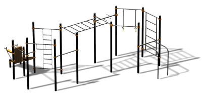 Спортивный комплекс воркаут ВС-86 в Владимире