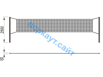 Волейбольные стойки СИО 3515 в Владимире