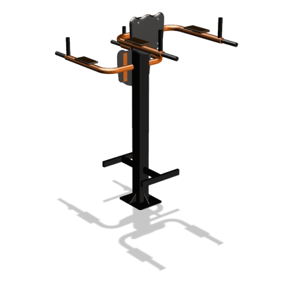 Уличный тренажер  "Брусья-пресс двойной"  УТ202 в Владимире