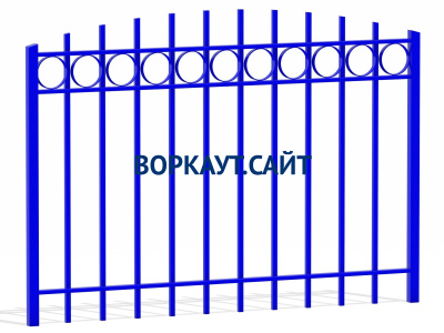 Ограждение спортивной площадки МАФ 5005 в Владимире