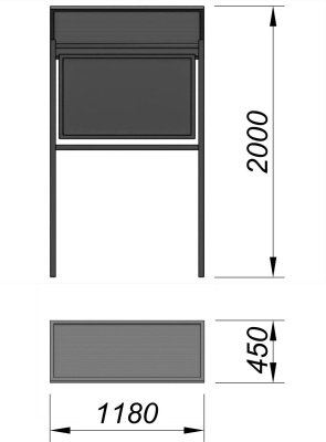 Информационный стенд МАФ 6006 в Владимире